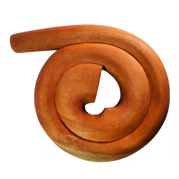Terré Handmade Didgeridoo, Didghorn Mahagoni, spiral, 12" diameter D