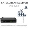Xoro HRS 8659 digitaler Satelliten-Receiver mit LAN Anschluss (HDTV, DVB-S2,