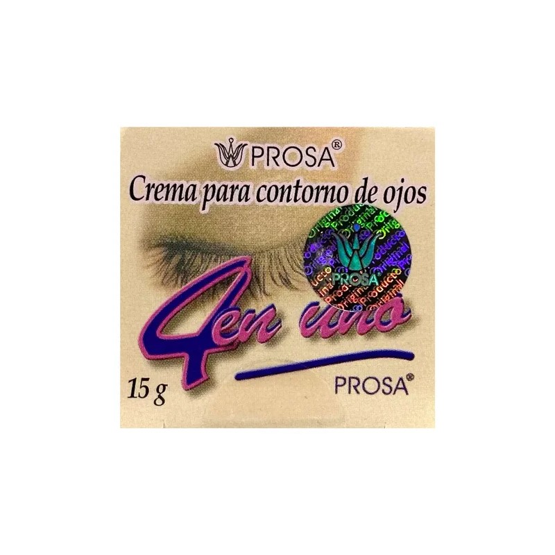 Prosa Crema Contorno De Ojos 4 En 1, Hidrata Y