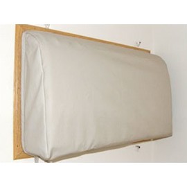 BREEZEBLOCKER Indoor Air Conditioner Cover Specifically Designed for GE J Series Units - Width 26" & Height 15-1/2", Light Gray