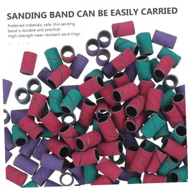 Healvian Sanding Bands Nail Polishing Sleeves for Electric Drill Fine Grits for Manicure Pedicure for Home Salon Use