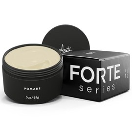 Pomada para Cabello Hombre Forte Series, Fijación Media-Flexible y Bajo Brillo, Base Agua, Fácil de Enjuagar, con Biotina y Pro-Vitamina B5, 85 g (3 oz)