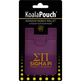Sigma Pi - Koala Pouch - Adhesive Cell Phone Wallet