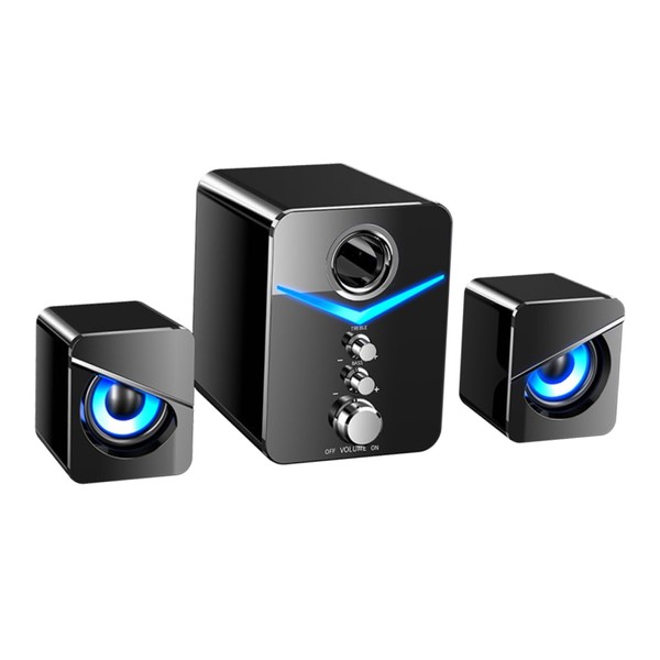 IWOWHERO USB Speakers for Desktop and Laptop High Volume Compact