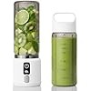 Portable Personal Blender 17oz, USB-C Rechargeable Smoothie and Shake Maker
