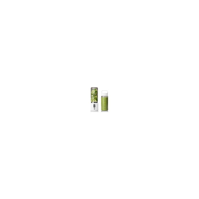 Portable Personal Blender 17oz, USB-C Rechargeable Smoothie and Shake Maker