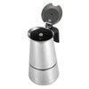 Stainless Steel Percolator Moka Pot Coffee Maker Stove Home Office