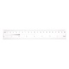 sourcing map Films Flexible Ruler 8 Inch 0.5 mm Scale