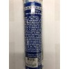 San Aparicio Unscented Blue Pillar Candle in Glass
