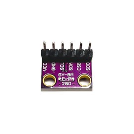 SHILLEHTEK PRE-SOLDERED BME280 3.3V High Precision Altimeter Atmospheric Pressure, Temperature, and Humidity GY-BME280-3.3 Sensor Module for Raspberry Pi, Arduino, and Other MicroControllers
