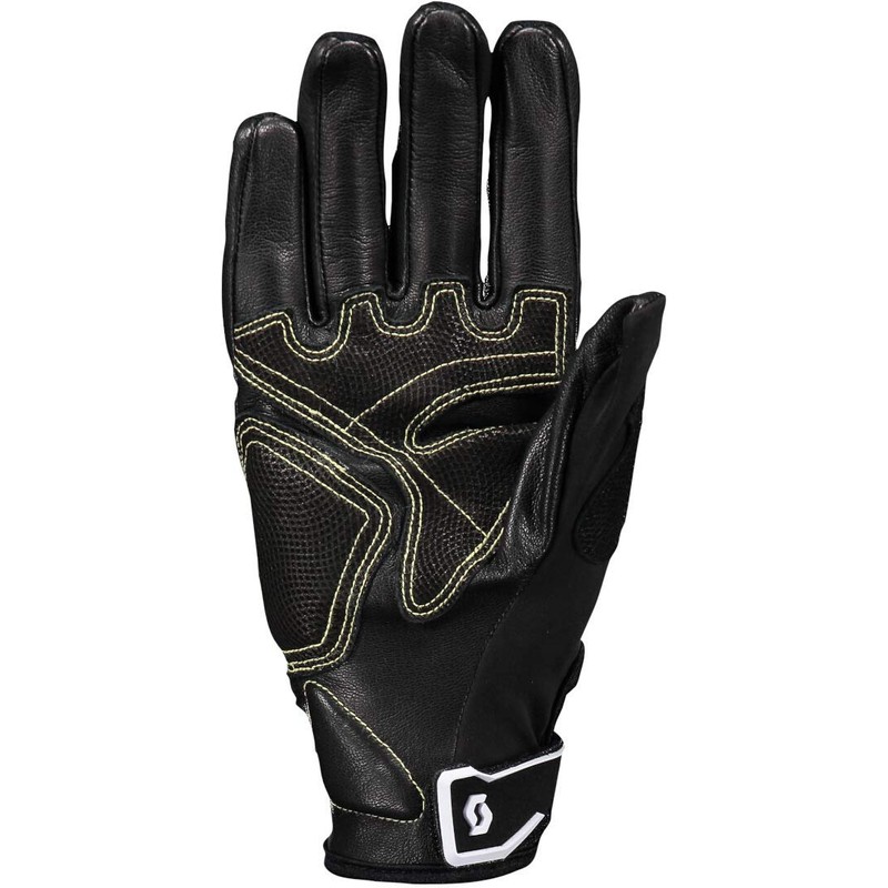 Scott Assault Pro MX DH Motorcycle Gloves Black/White 2024: Size: