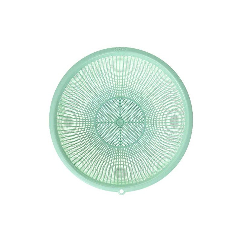 Takeya Chemical Industries Round Colander Series, Light Green, Diameter 10.2