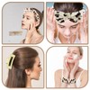 Zkptops 5Pcs Spa Headband for Washing Face Wristband Set Sponge