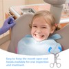 Healifty Tooth Mouth Opener, Stainless Steel Mouth Separator, Cheek Roller,