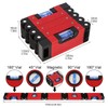 Multi-function Foldable Level, 28'' Multi-Angle Measurement Woodworking Tools,5 Sections with