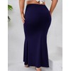 ZOMVA 2024 - Maxi falda de sirena de talla grande