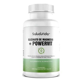 Glicinato Magnesio Freshfood 500mg 200 Cápsulas