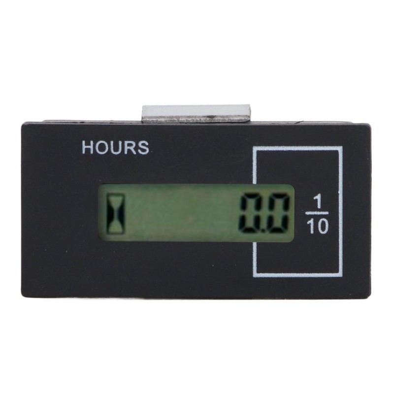 Excavator Timer Hour Meter Remote Control LCD Digital Display 12V‑36V