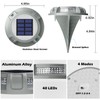 SIEDiNLAR Solar Driveway Lights Outdoor 4 Modes 40 LEDs Deck