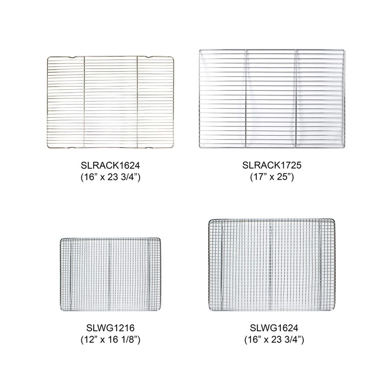 Icing/Cooling Rack, 17'' X 25'', Chrome-Plated