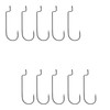 PRO FILSTAR Offset Hook Set of 10 N4/0 - Worm