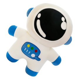 Gatuida Astronaut Plush Pillow Adorable Stuffed Astronaut Doll for Comfort Pillow for Home Decor Blue Hugging for Birthdays and Holidays