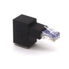GLHONG Angled RJ45 Ethernet Adapter, 90 Degree RJ45 8P8C Male