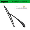 Rear Windshield Wiper Arm Blade Set Replacement for Honda ODYSSEY