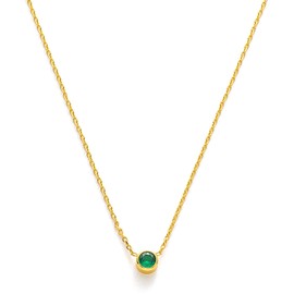 C.Paravano Necklaces for Women | Jewelry | Necklace | Gold Necklace for Women | Jewelry for Women | Chain Necklace | Pendant Necklace for Women | Necklaces for Women | Crystal Necklace Green