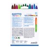 GIOTTO 291300 Wax Crayons Two-Tone