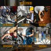 ZHICHUANGW [Tap Drill Set] Drill Tap, Torsion Tap Set, 6-Piece