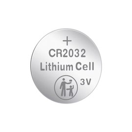 CR2032 Lithium 3V Coin Battery, 100 Count…