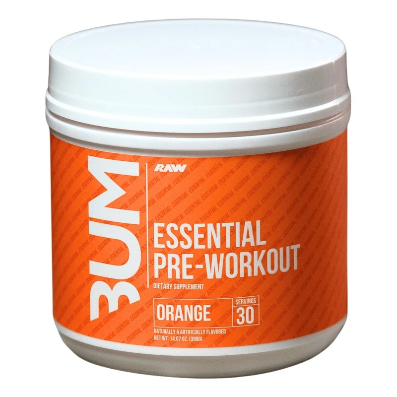 Pre Entreno Cbum Essential Pwo Raw Nutrition 30 Servicios Sabor