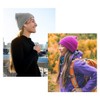 KBETHOS KBW-507 NLIM Ribbed Knit Tie Dye Cuffed Beanie Thick