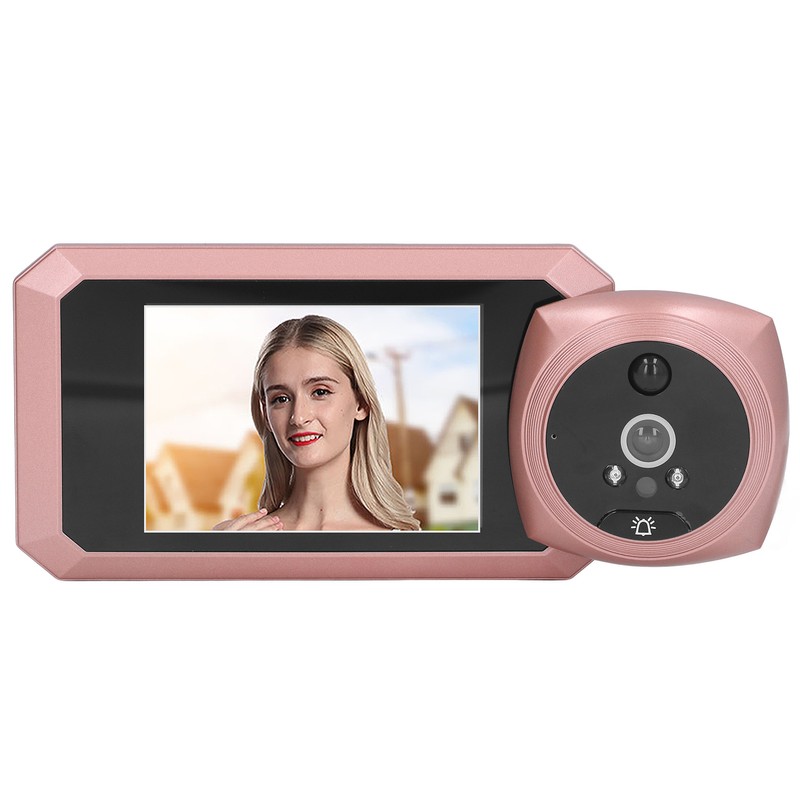 Peephole Viewer 3.5in Screen 1080P HD 10x Zoom Wide Angle