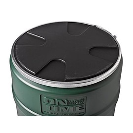 On Time Wildlife Feeders Hopper Lid w/Clamp, Black, 00900