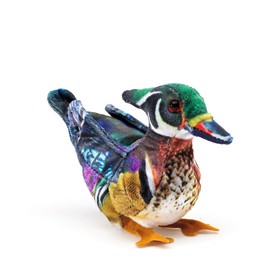 Folkmanis Mini Wood Duck Finger Puppet