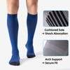 3 Pairs Sports Compression Socks 15-20 mmHg for Women Men