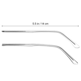 ULTECHNOVO 4 Pairs Plastic Eyeglass Replacement Arms, Lightweight Arm Anti-Slip Legs Sunglasses Arm Eyewear Frame Temple Replacement Sunglasses Repair Kits