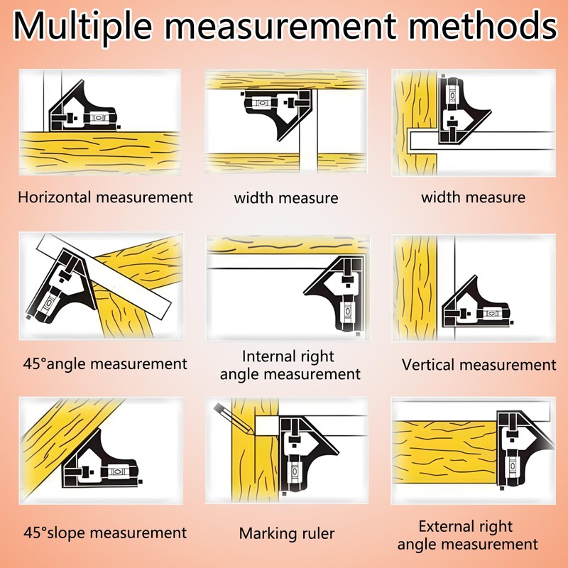 Set Square, 30cm Straight Ruler and 24cm Set Square, Precision