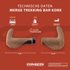 CONTEC Merge Trekking Bar Cork, Ergon Design, 96/140 mm, Breathable,