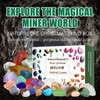 Healing Stones Advent Calendar 24 Grids Improve Creativity Christmas Advent