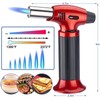 FunOwlet Butane Torch Lighter, Refillable Kitchen Blow Lighters, Culinary Cooking