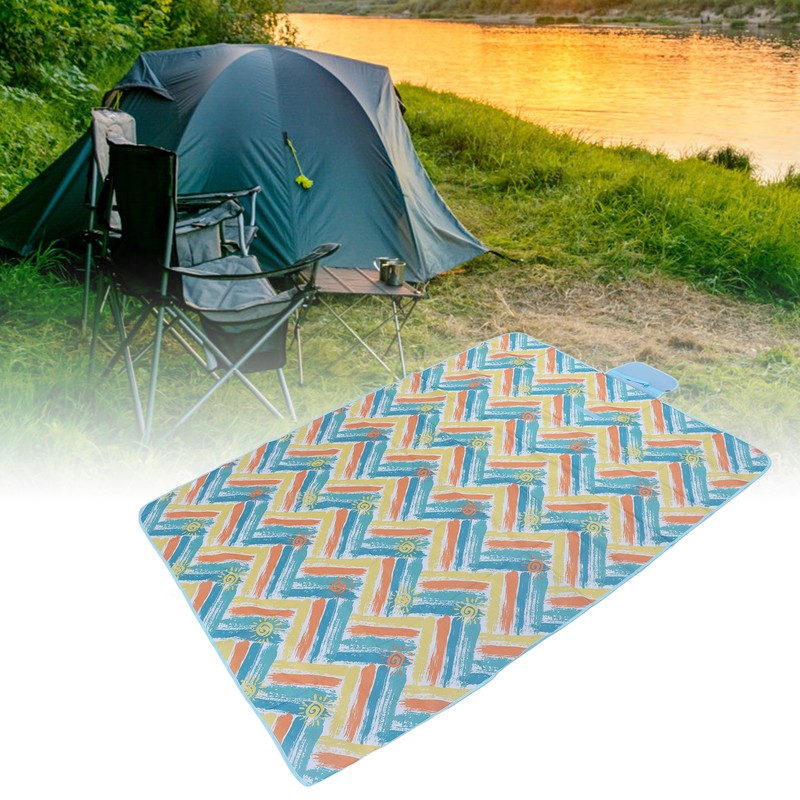 Foldable Picnic Blanket Soft Oxford Cloth Extra Large Portable Folding
