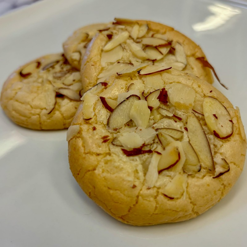 Amygdalota Hand Made Traditional Greek Almond Cookies (16 oz)