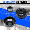 CCLIFE 73 mm Oil Filter Wrench 3/8 Inch Oil Filter