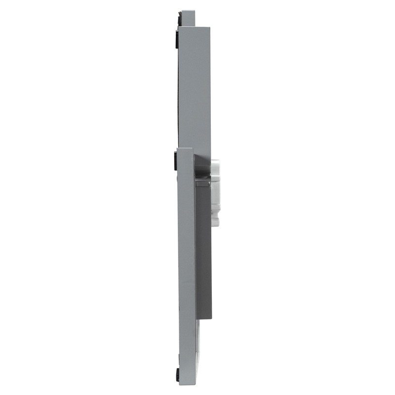 Malden International Designs 4x6 3.5x5 6-Opening Dimensional Gray Collage with