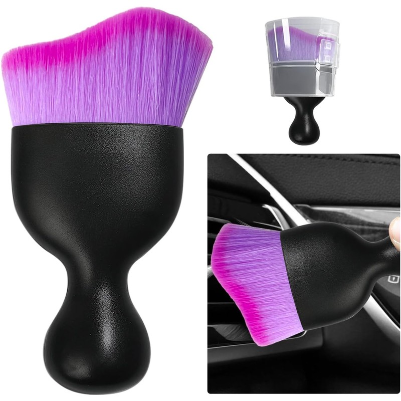 Ziciner 2 Piezas Cepillo para Detallado de Auto, Cerdas Suaves