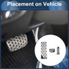 REPAIROCK 3 Pcs Automatic Foot Pedal Pads Foot Accelerator Pedal