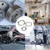 Beenlen 295 Pcs 304 Stainless Steel Spring Wave Washer Assortment
